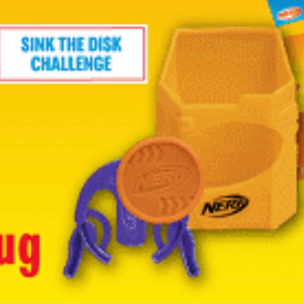 NEW McDonald’s Happy Meal Toy Nerf - #5 Sink the Disk Challenge